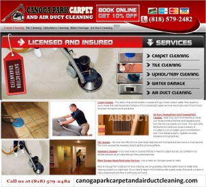 Canoga Park Carpet And Air Duct Cleaning